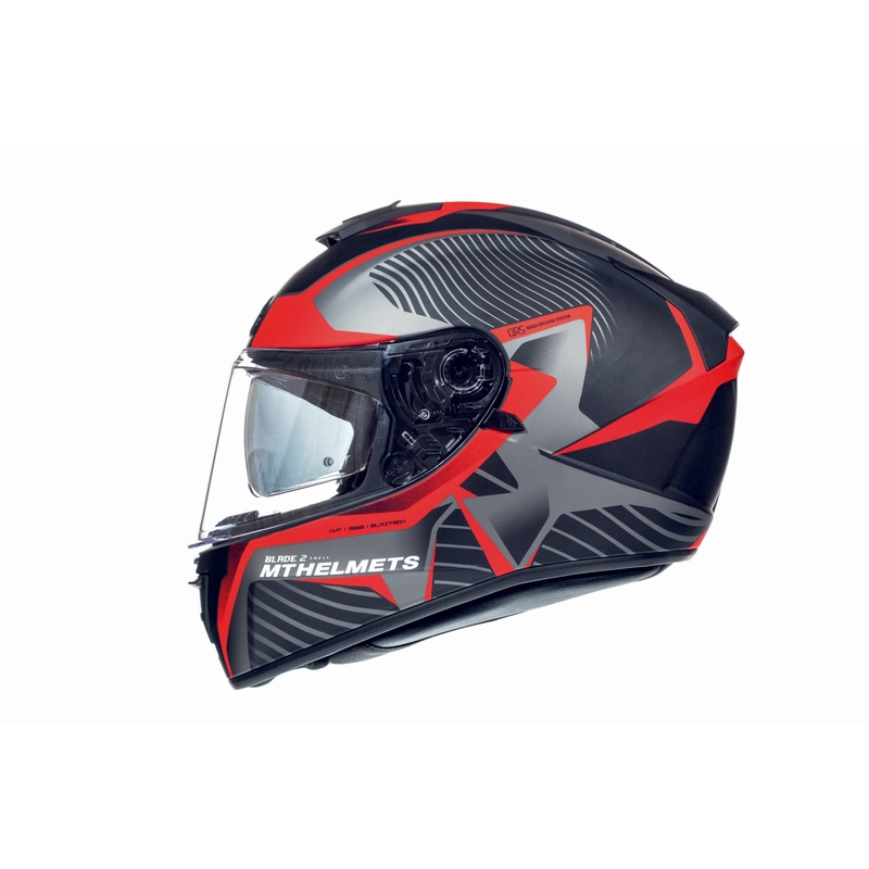 Integrální přilba na motorku MT Blade 2 SV Blaster černá matná-červená