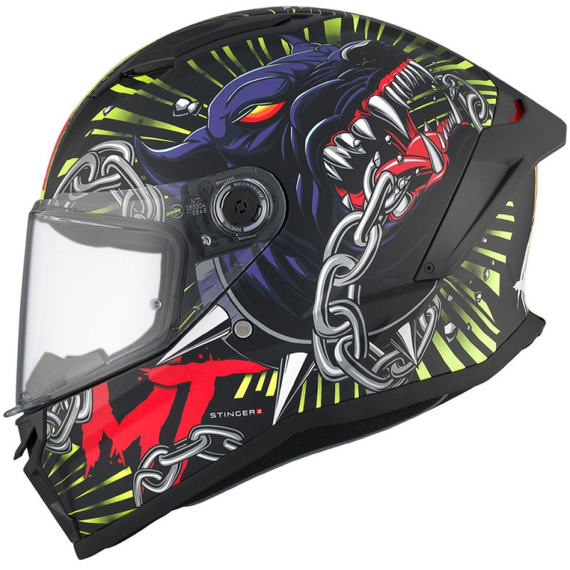 Integrální přilba na motorku MT Stinger 2 Akin matná