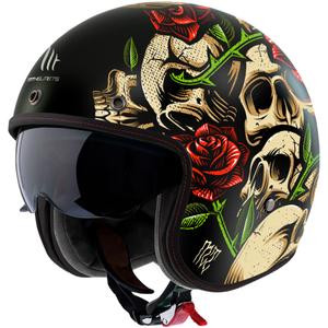 Otevřená přilba na motorku MT Le Mans 2 SV Breakout B2 lesklá