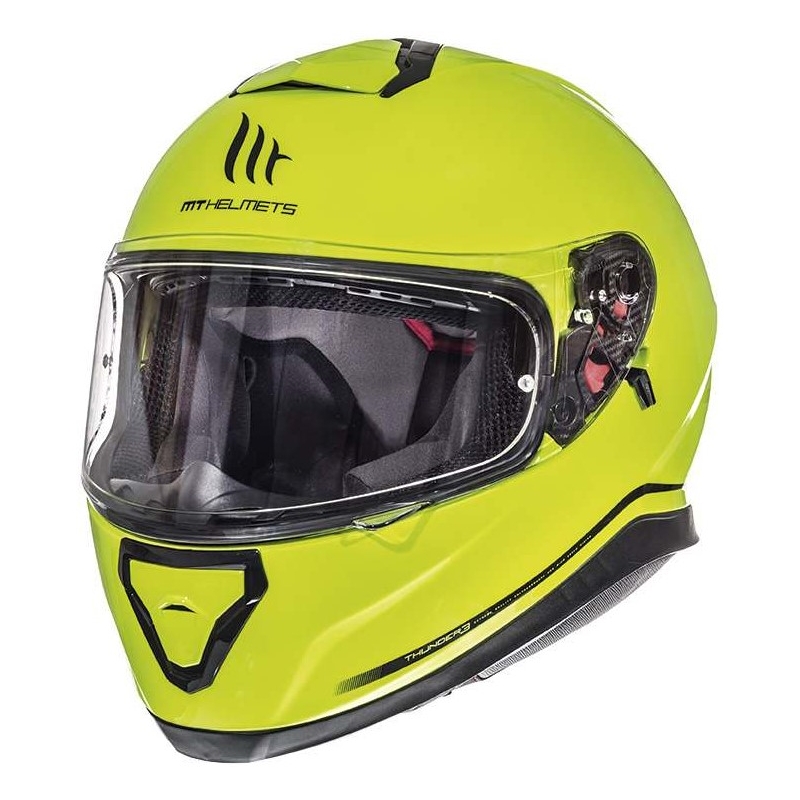 Integrální přilba na motorku MT Thunder 3 SV fluo žlutá - II. jakost