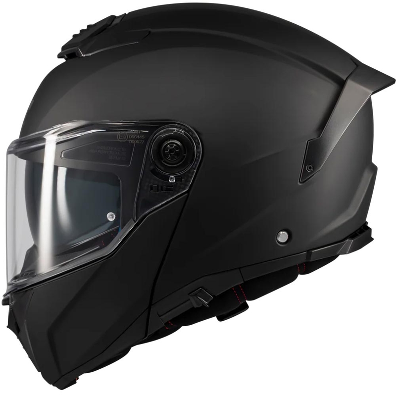 Výklopná helma na motorku MT Atom 2 SV Pure A1 matná černá