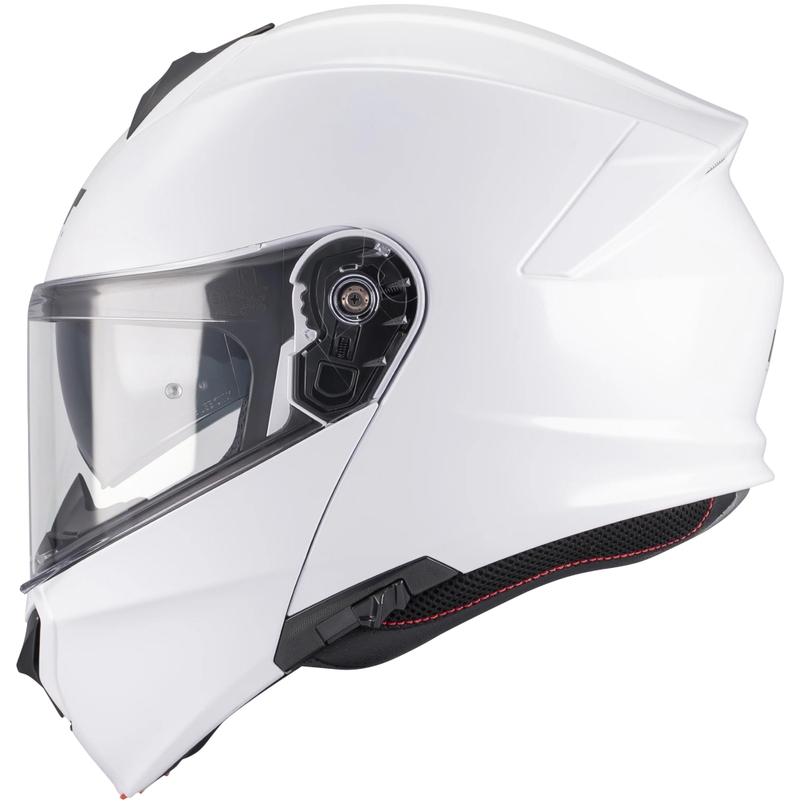 Výklopná helma na motorku MT Genesis SV Pure A0 bílá