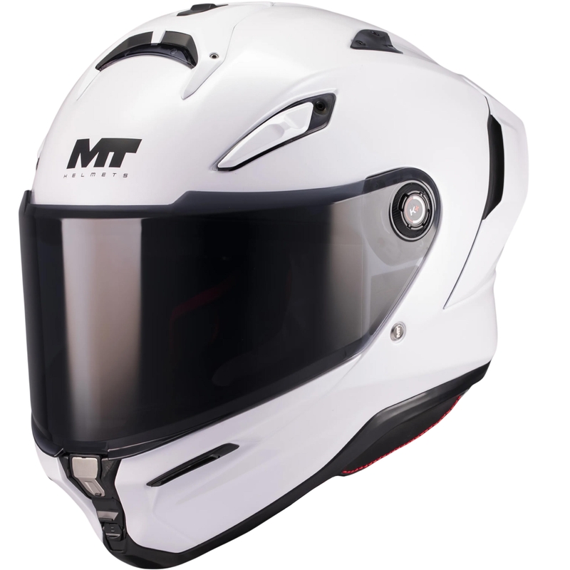 Integrální helma na motorku MT KRE 2 Pure A0 bílá